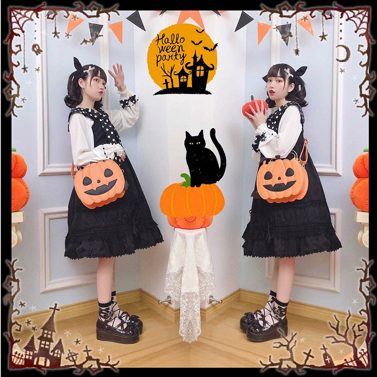 Halloween Pumpkin Shoulder Bag New Color