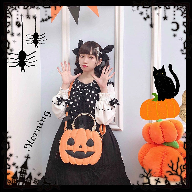 Halloween Pumpkin Shoulder Bag New Color