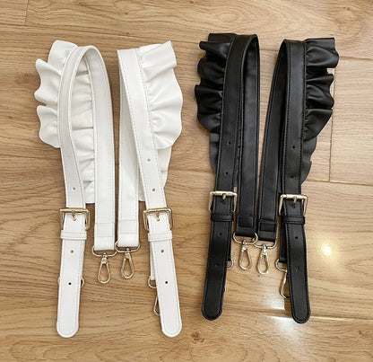 Ready to Ship - Big Bowknot Design Bag PU Straps