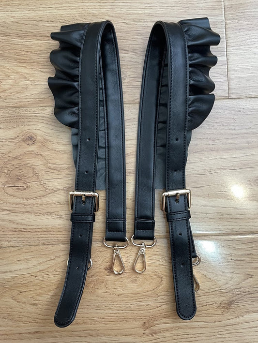 Ready to Ship - Big Bowknot Design Bag PU Straps