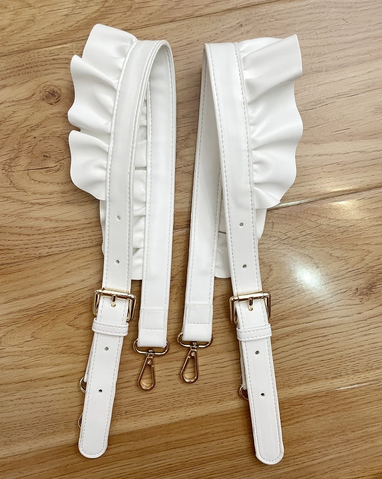 Ready to Ship - Big Bowknot Design Bag PU Straps