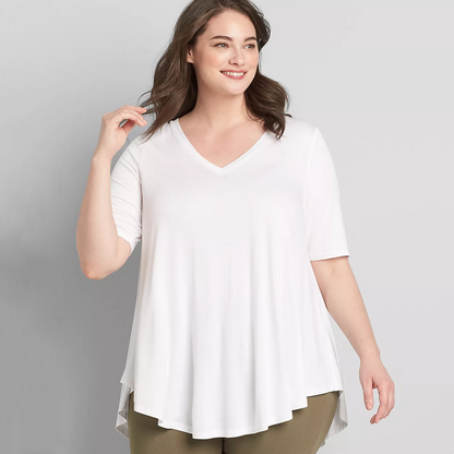 V-Neck Short Sleeve T-Shirt