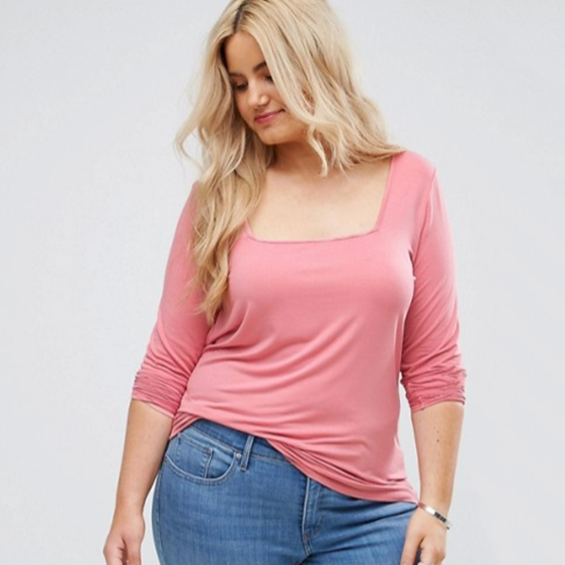 Solid Color Long Sleeve T-Shirt