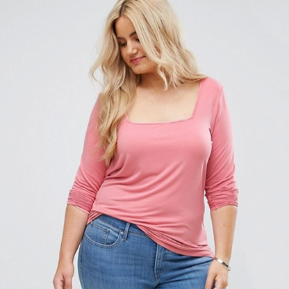 Solid Color Long Sleeve T-Shirt