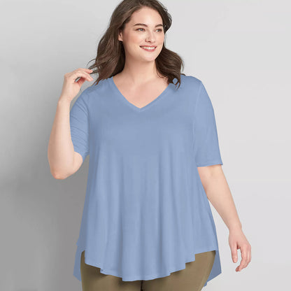 V-Neck Short Sleeve T-Shirt