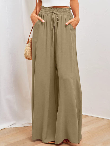 Summer women skirt pants ladies loose pant dress