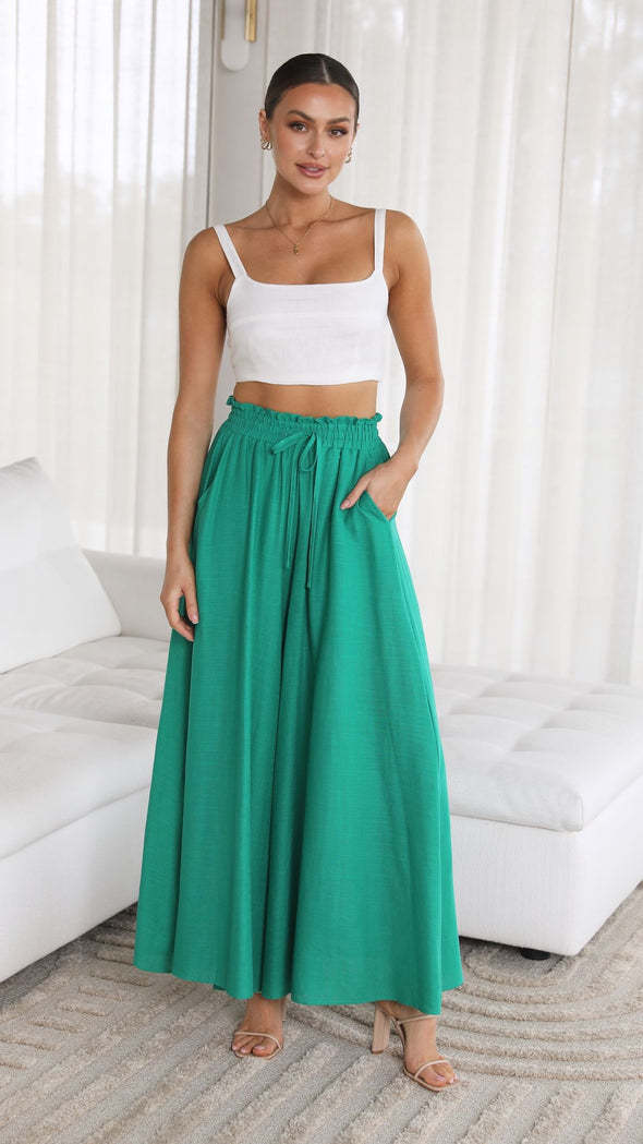 Summer women skirt pants ladies loose pant dress