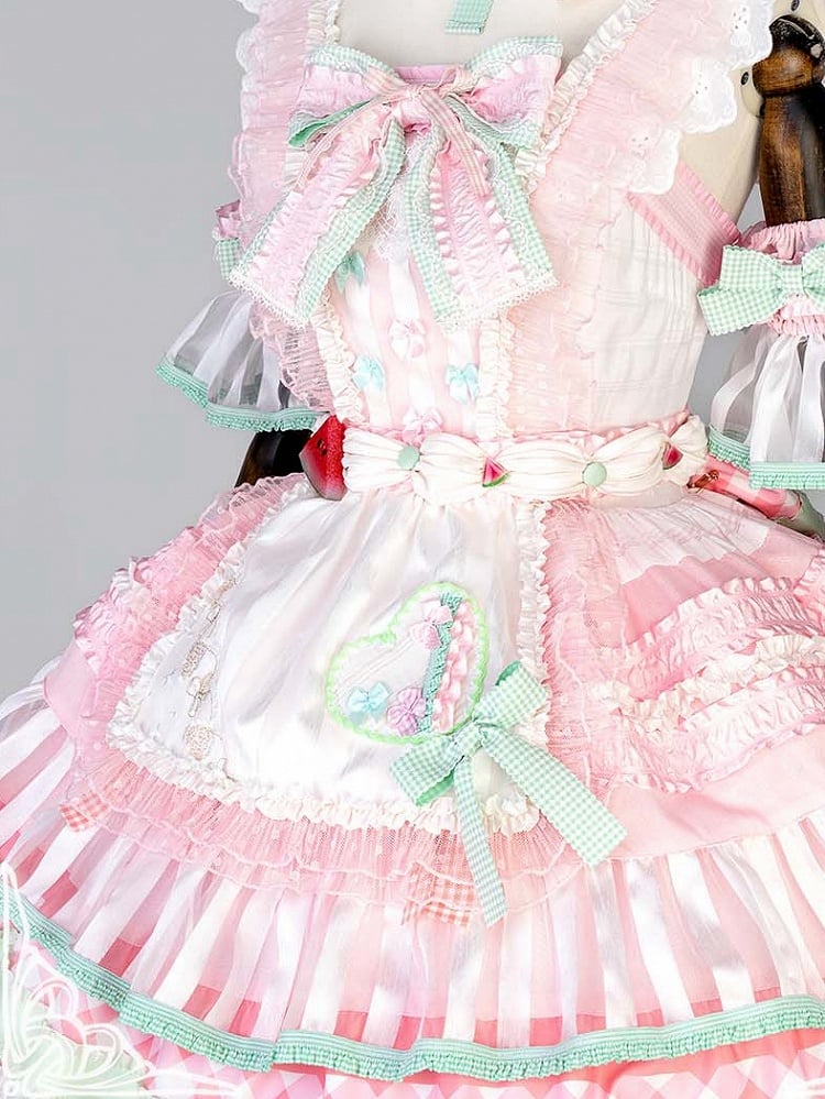 Dessert Cream Waist Belt Sweet Lolita Apron