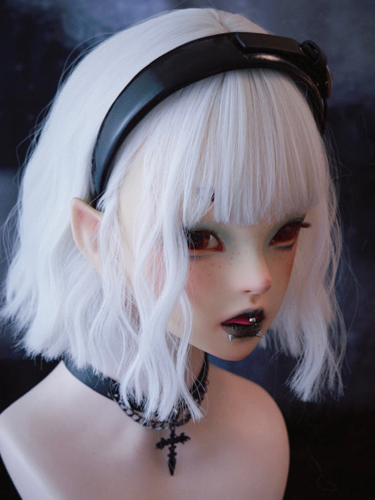 Black Gothic Buckle Decorated KC