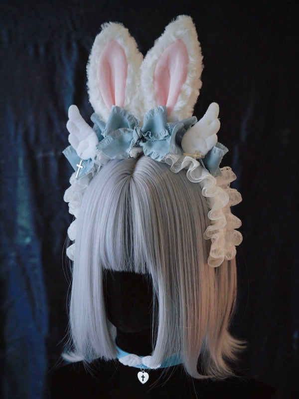 Angel Wings and Bowknot Bunny Ears KC