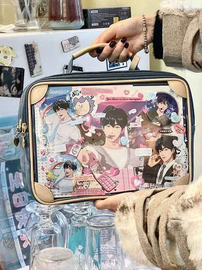 7 Colors Square Crossbody Ita Bag