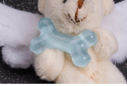 Plush Angel Wings White Handmade Teddy Hairclip