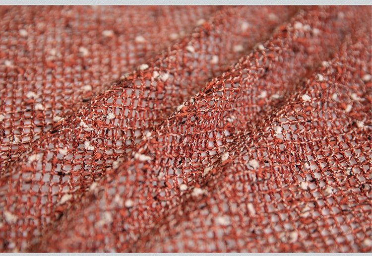 Shoulder Strap Design Punk Hollow Out Long Sleeves Top Beige/Brown/Orange