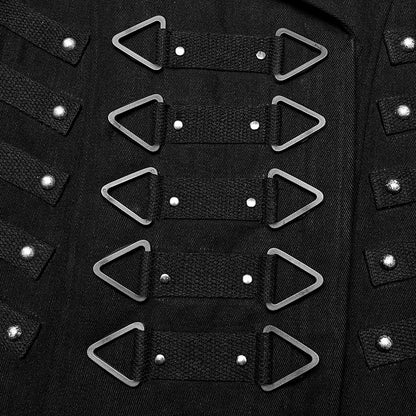 Punk Heavy Industry Visual Long Coat