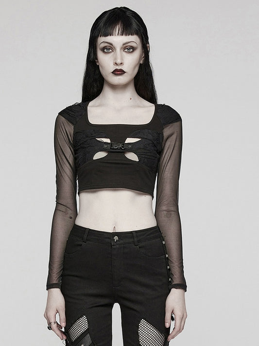 Black Goth Top