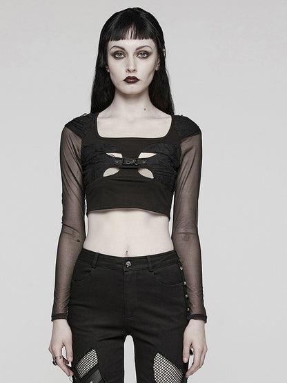 Black Goth Top