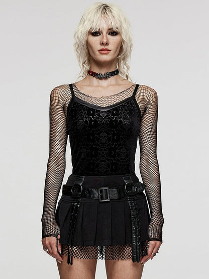 Plus Size Black Goth Camisole