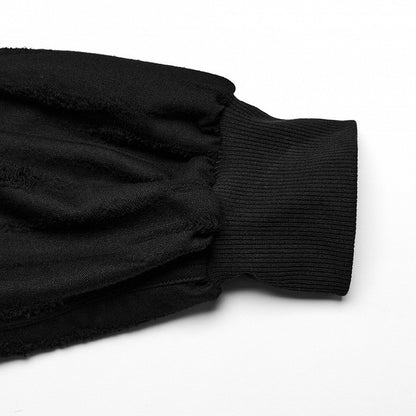 Black Cool Techwear Trousers