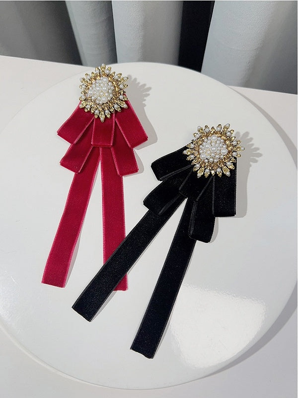 8 Options Beaded Decorated Bow Tie