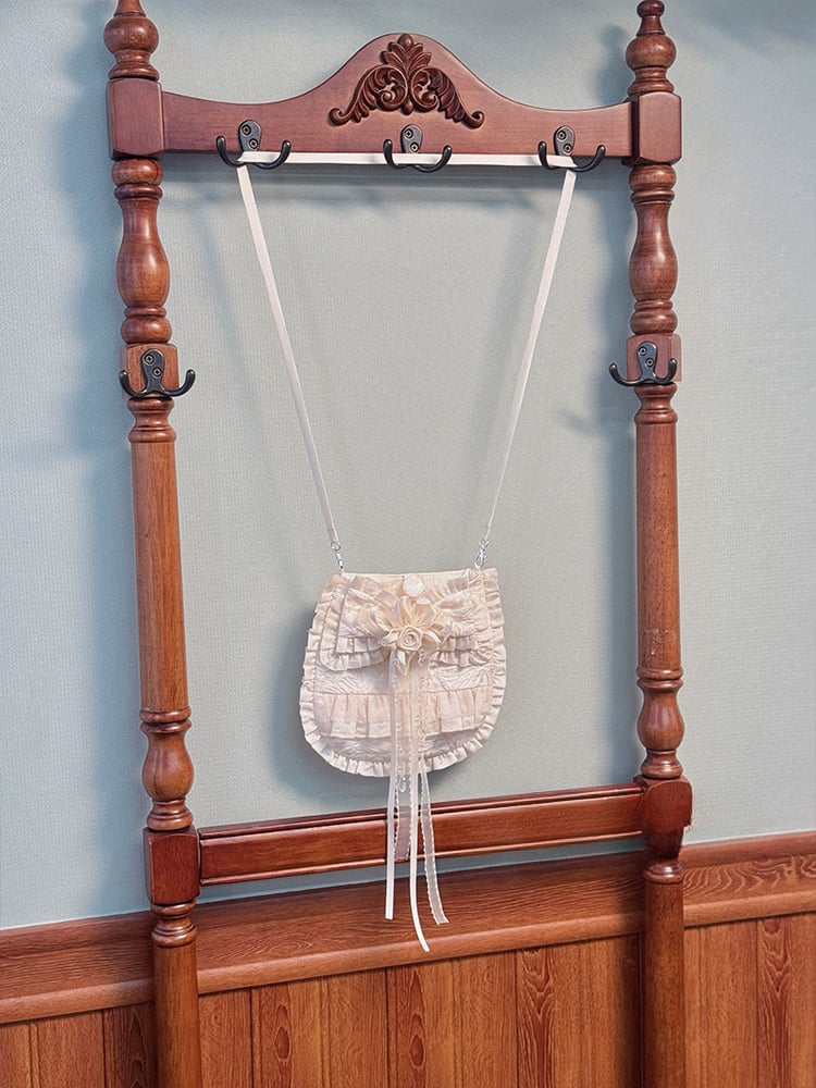 Beige / Purple / Red / Black Crossbody Bag