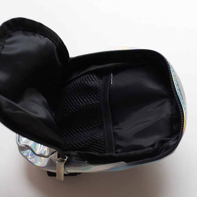 Silver/Black Cyberpunk Leg Bag