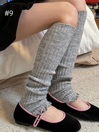 10 Options Knitted Leg Warmers