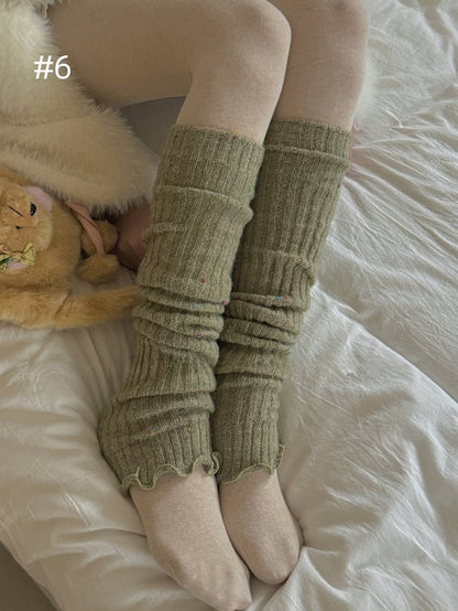 10 Options Knitted Leg Warmers