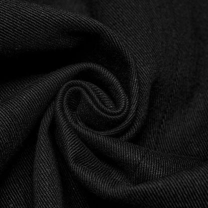 Black and Red Punk Personalized Vest