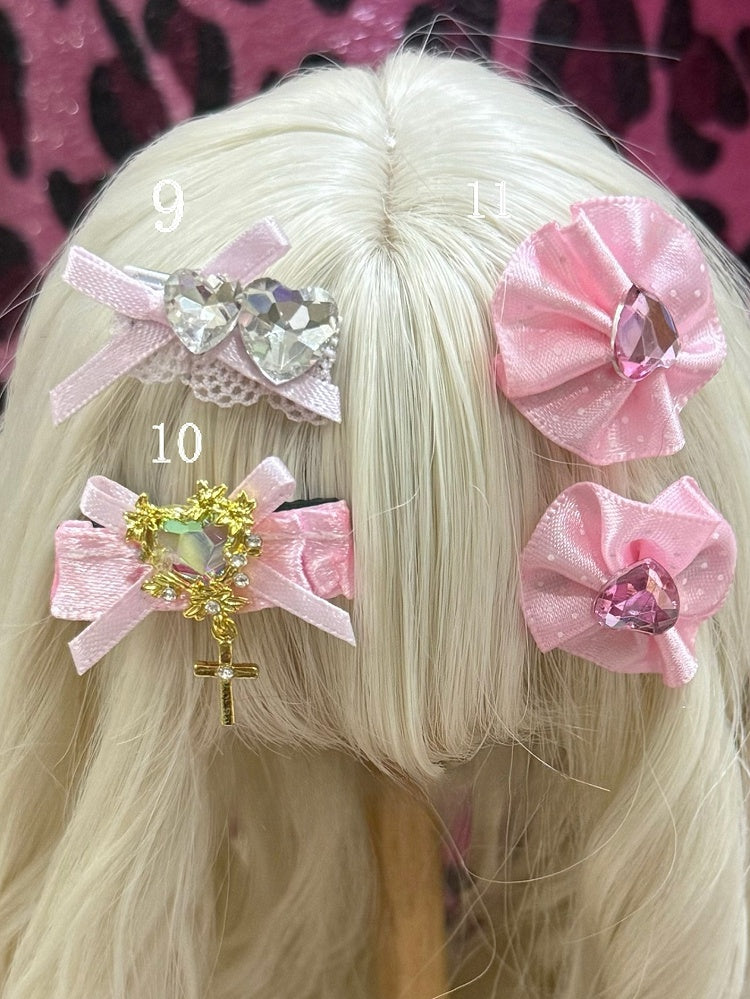 11 Options Bowknot BJD Doll Hairclip