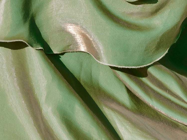 Green Floral Mermaid Skirt Flounce Hem Summer Cami Dress