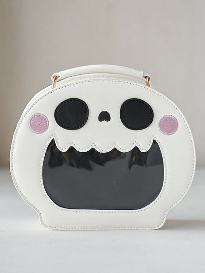 Halloween White Skeleton Ita Bag Large/Small Version