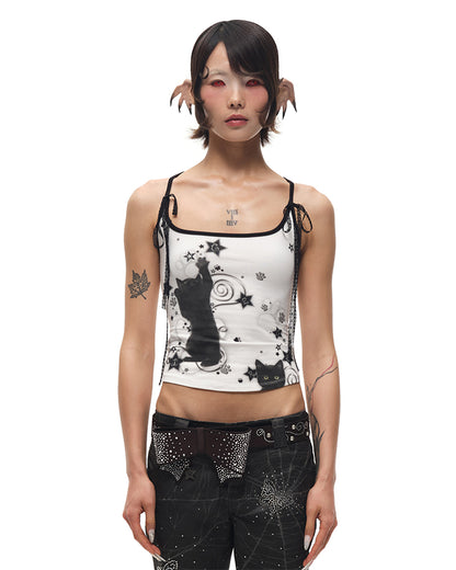 Pink/Black Big Bow Stud Details Rhinestones Embellished Waist Belt