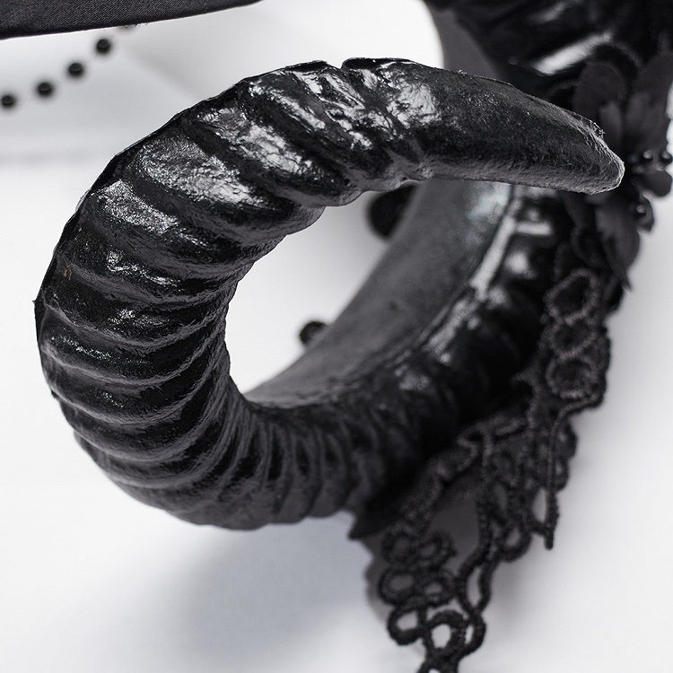 Goth Horn Headwear