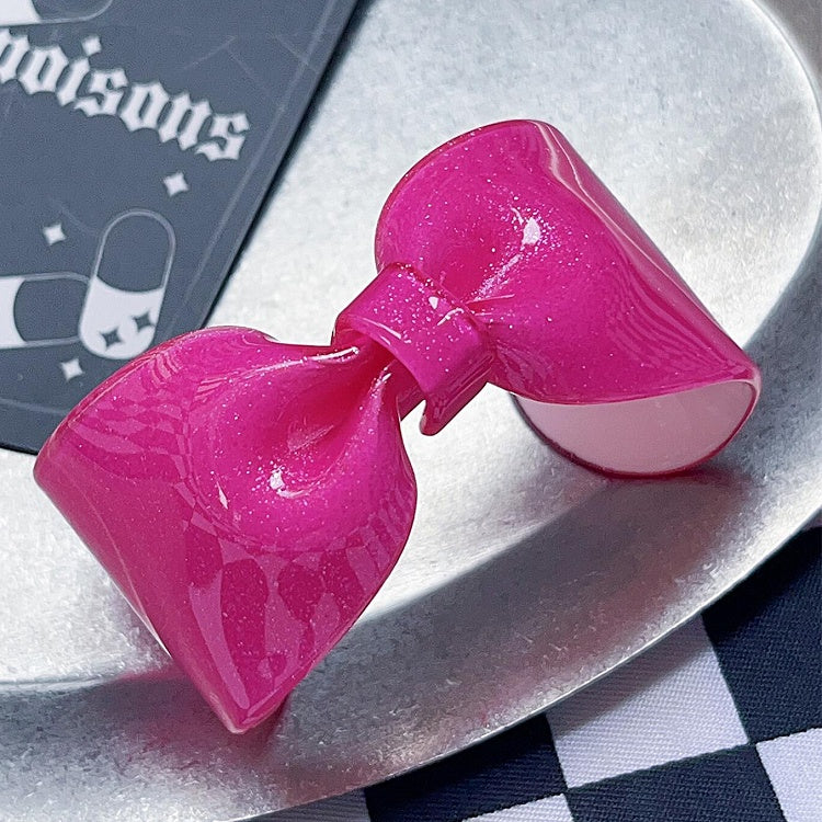 Red/White/Green/Rose Red Y2K Bowknot Cuff