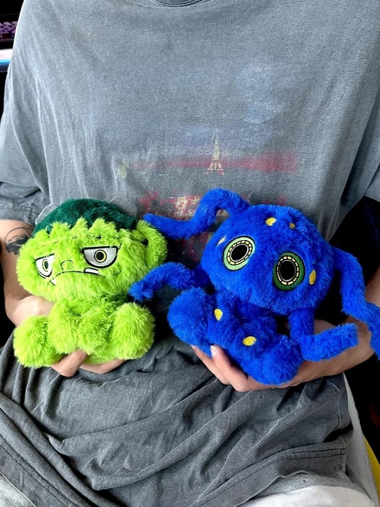 Green Zombie Gothic Plushie