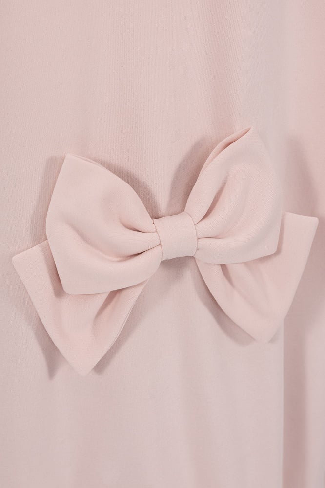 Sakura Pink Jirai Kei Sweet Lace Trim Bows Decorated Hoodie