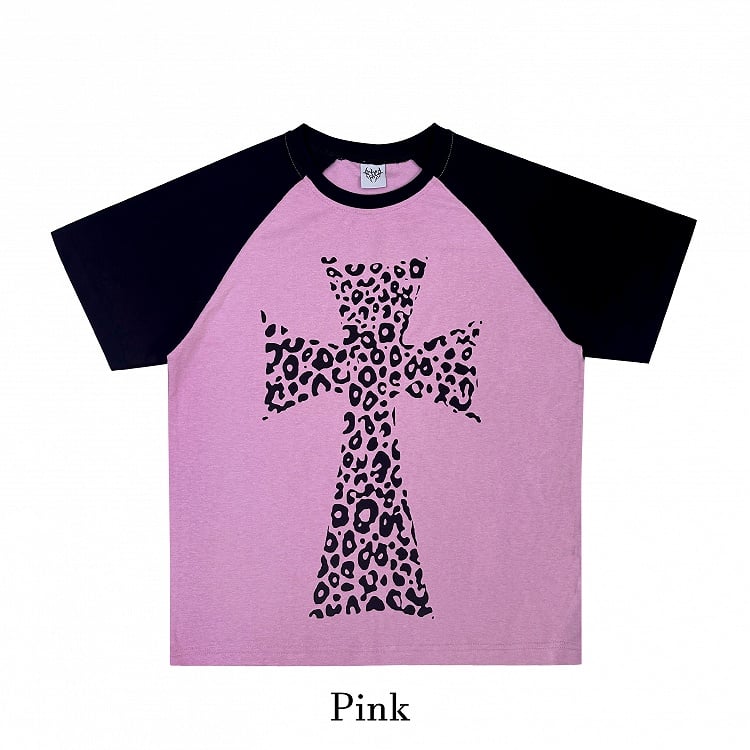 6 Colors Colorblock Design Loose Graphic T-Shirt