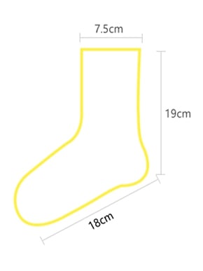 Black/White Polka-dot Pattern Bowknot Calf Socks