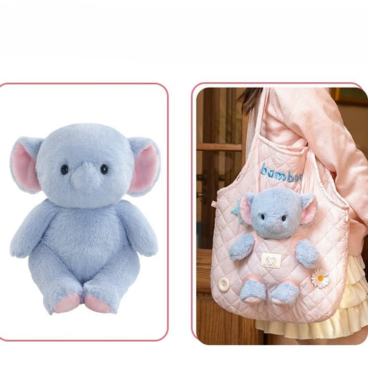 Pink Cut-out Design Crossbody Bag With 4 Options Detachable Plushie