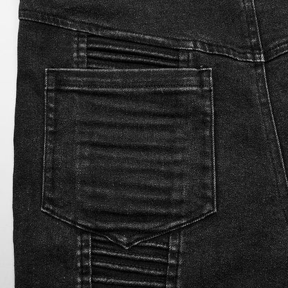 Punk Denim Pants