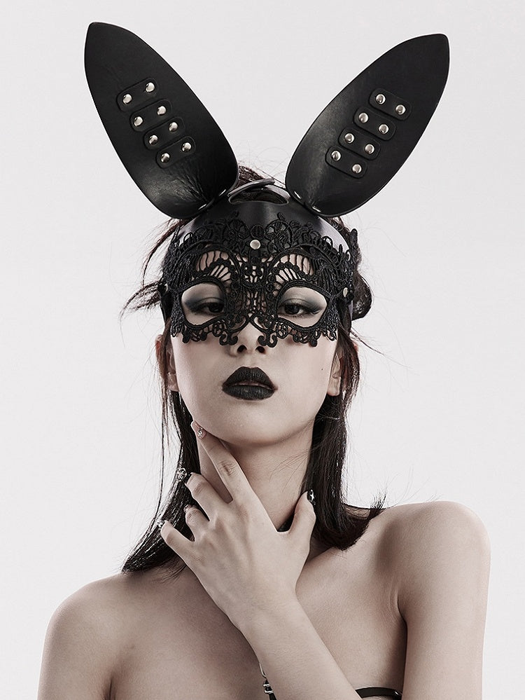 Goth Bunny Mask