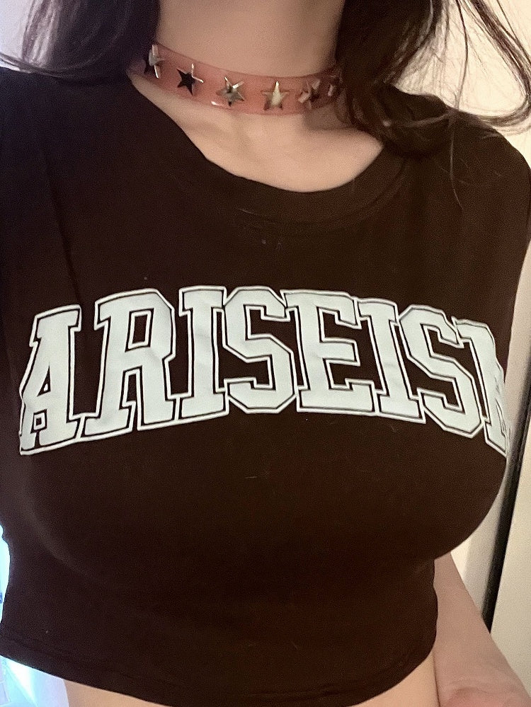 Pink Punk Rock Star Studs Choker