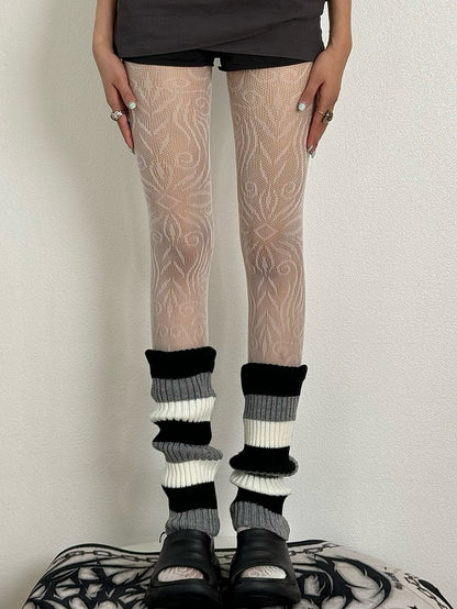 5 Color Options Y2K Hollow-out Tights