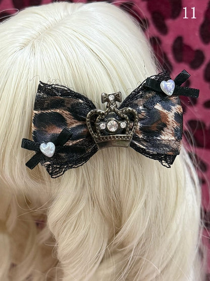 14 Options Bowknot /Letter BJD Doll Hairclip