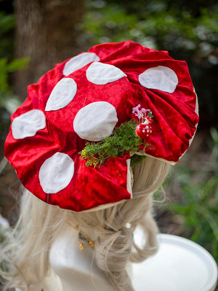 4 Options Mushroom Hat