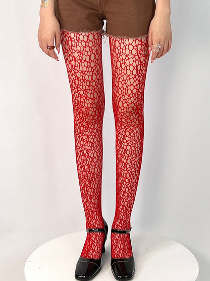 6 Color Options Y2K Cut-out Design Tights