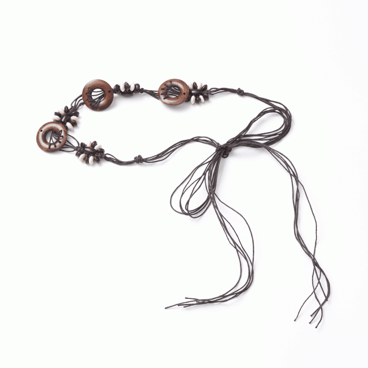 Brown Bohemian Waist Belt