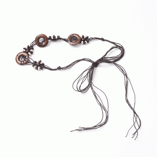Brown Bohemian Waist Belt