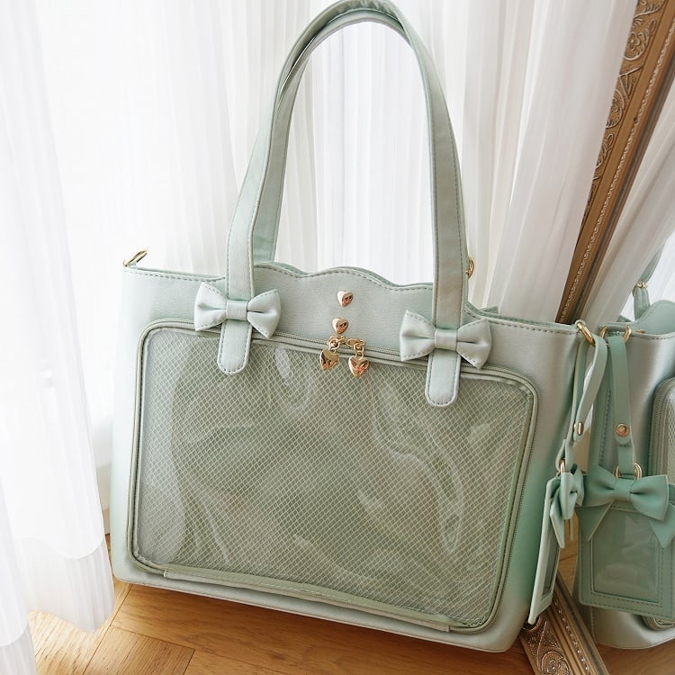 7 Colors Large Capacity Bowknots Crossbody Ita Bag