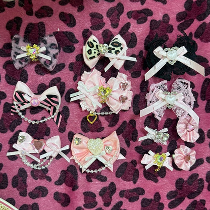 11 Options Bowknot BJD Doll Hairclip